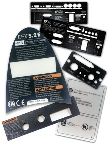 Back Panel Labels made by Adhesa-Plate
