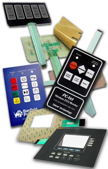 Membrane Switches made by Adhesa-Plate
