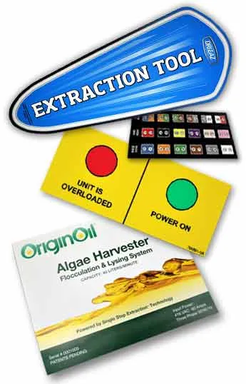 Equipment Labels made by Adhesa-Plate